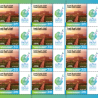 Tourism Abu Dhabi stamp sheet Page