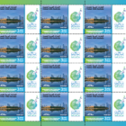 Tourism Sharjah stamp sheet